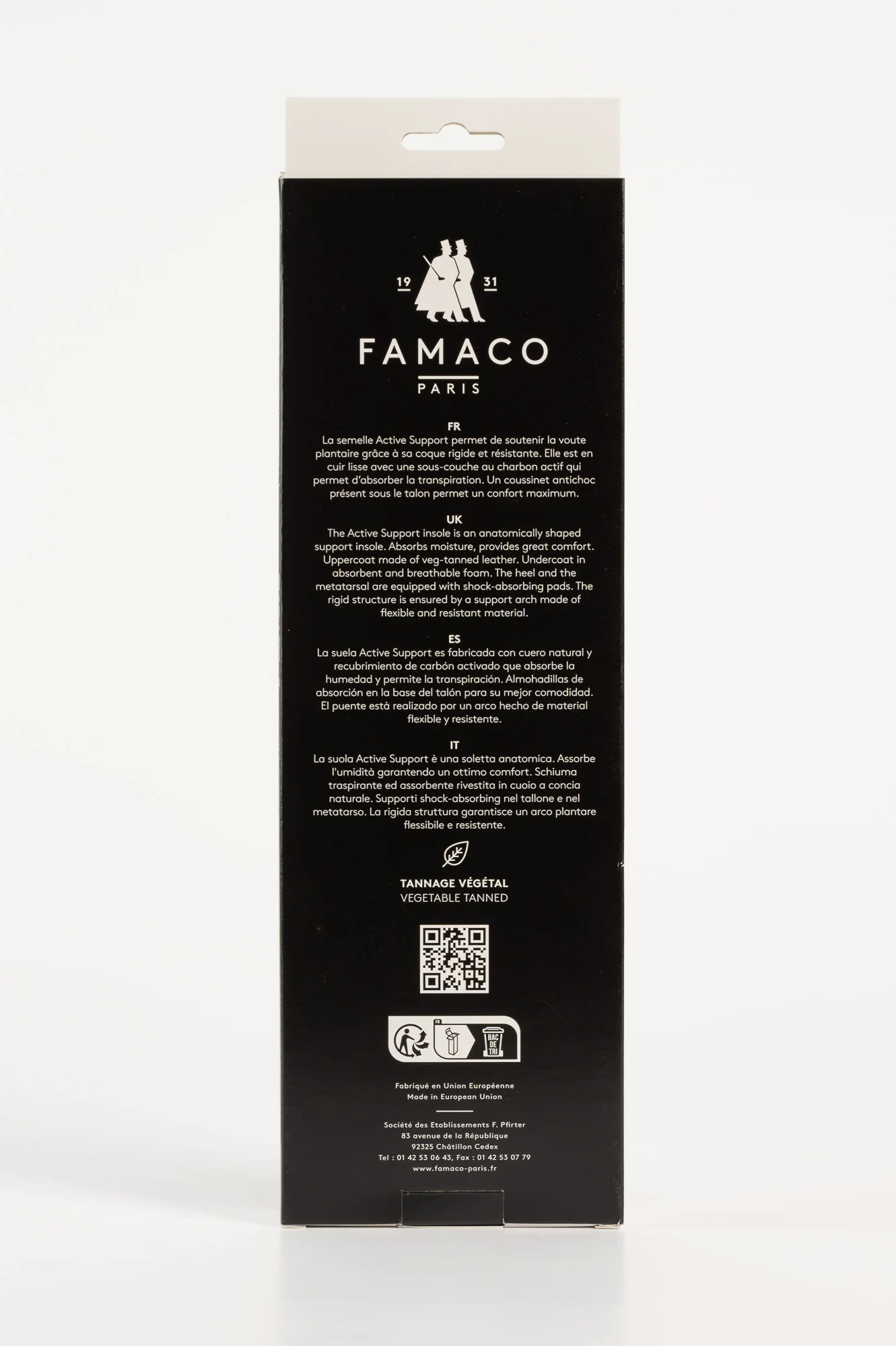 Ergonomic Leather Sole Active Support | Natural Leather - Image 3