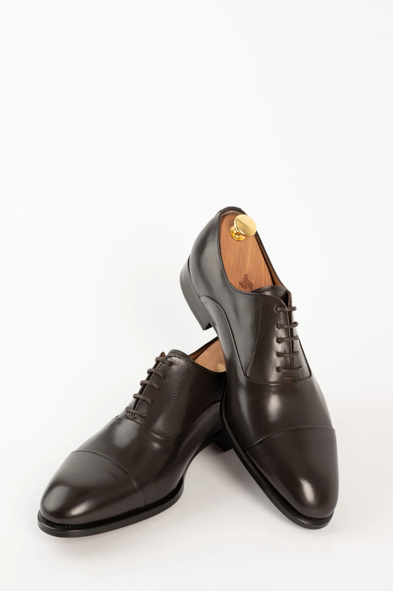 Men's Oxford Luxit | Dark Brown Calf Leather - Image 7