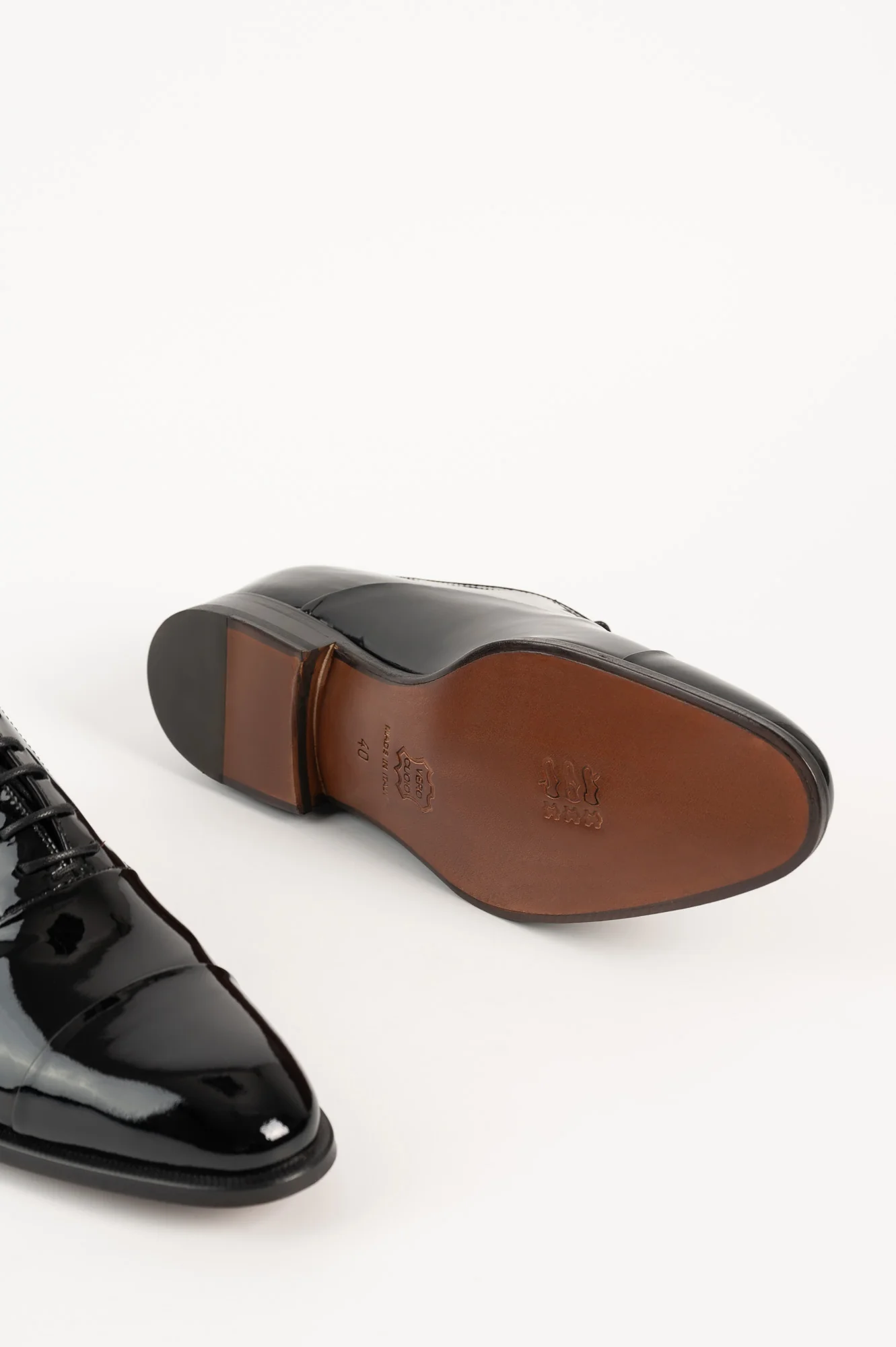 Men's Oxford Luxit | Black Patent Calf Leather - Image 4