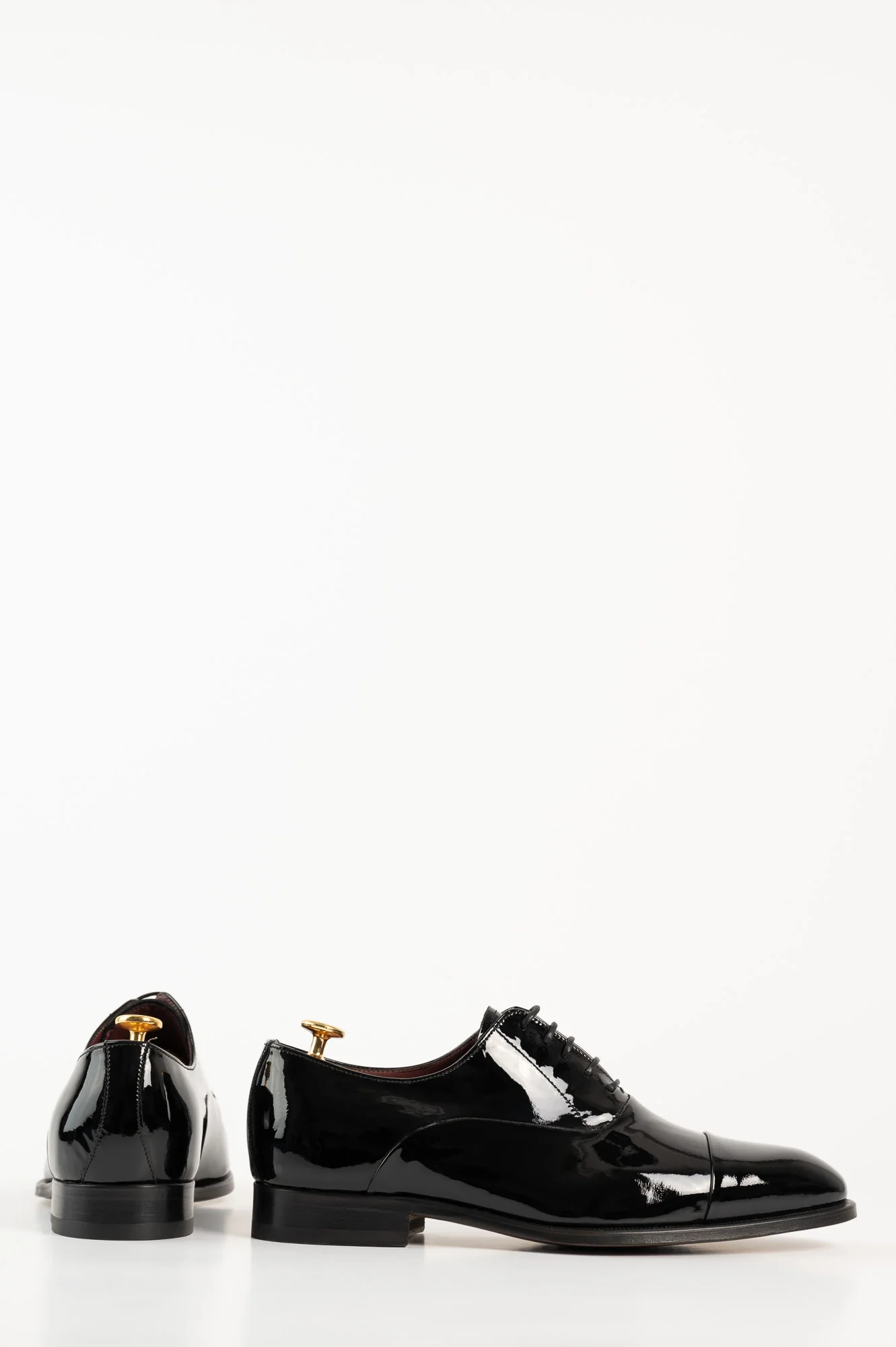Men's Oxford Luxit | Black Patent Calf Leather - Image 7