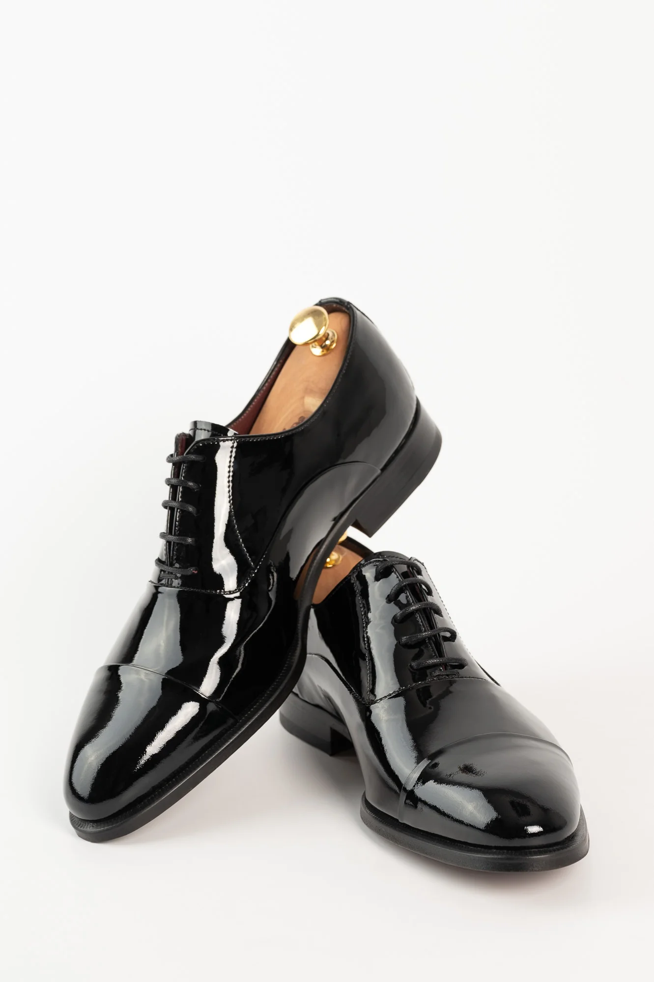 Men's Oxford Luxit | Black Patent Calf Leather - Image 8