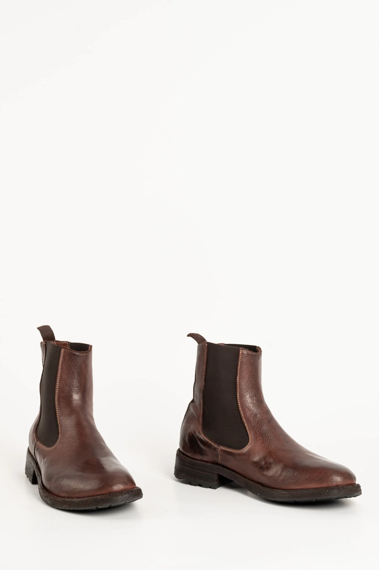 Men's Chelsea Boot | Burgundy Washed Buffalo - Image 5