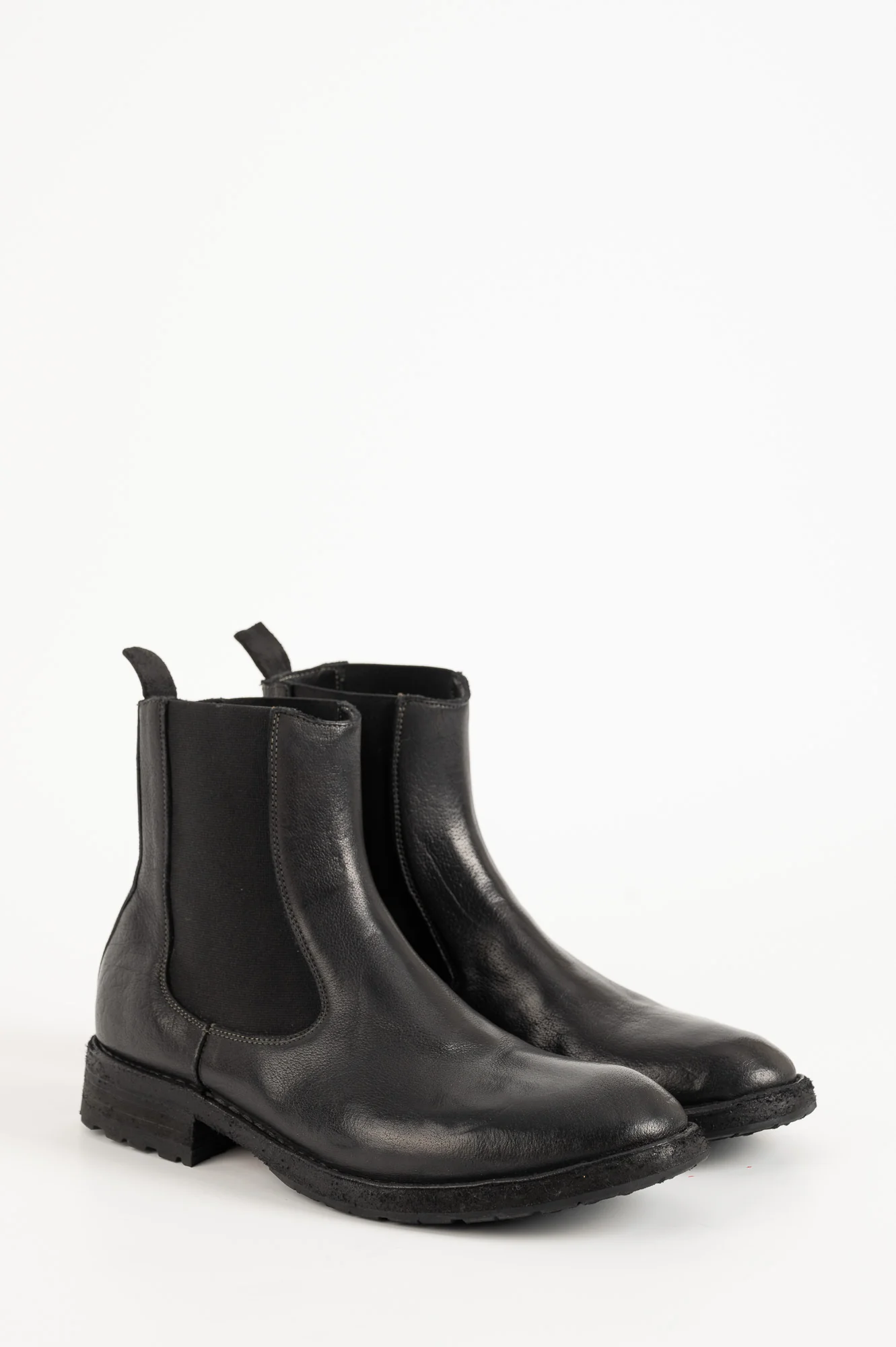 Men's Chelsea Boot | Black Washed Buffalo - Image 3