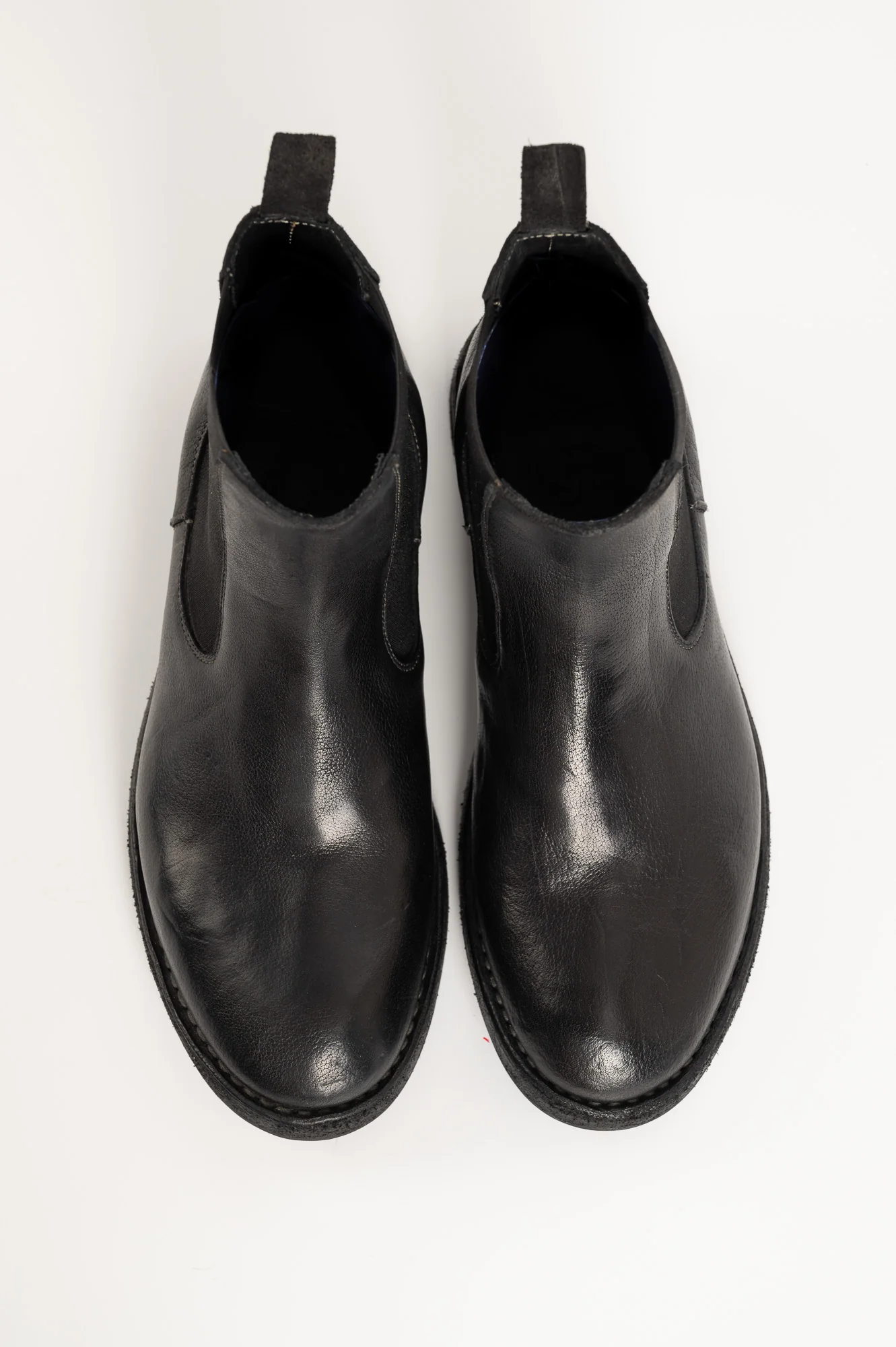 Men's Chelsea Boot | Black Washed Buffalo - Image 4