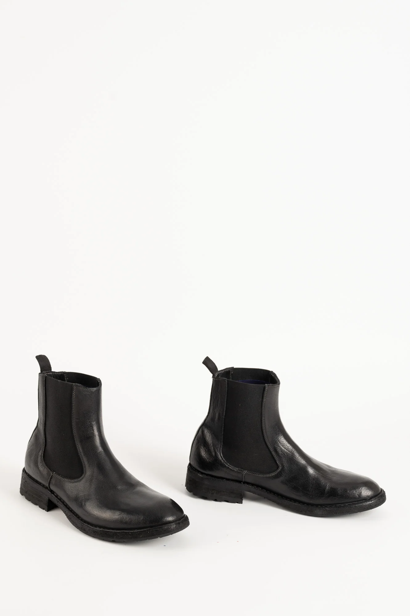 Men's Chelsea Boot | Black Washed Buffalo - Image 6