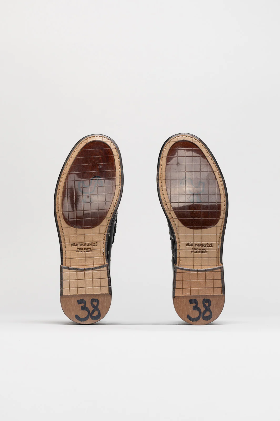 Penny Loafer Pia Studs | Black Calf Leather - Image 5