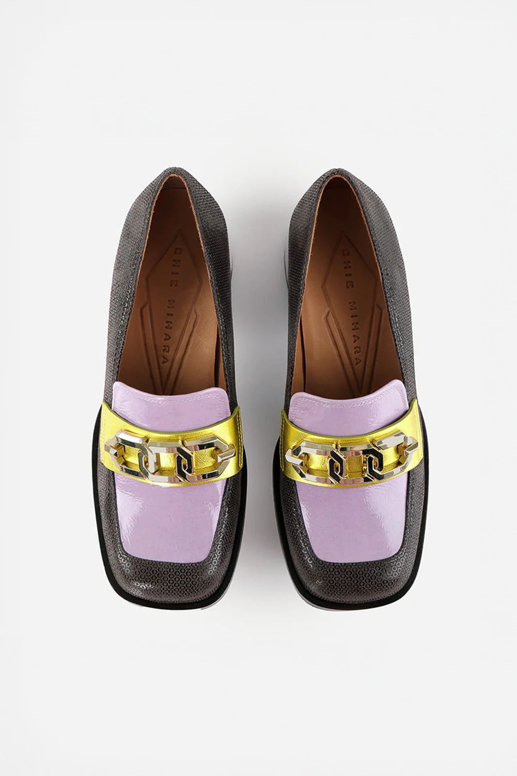 Heeled Loafer Boal | Patterned Leather - Image 3
