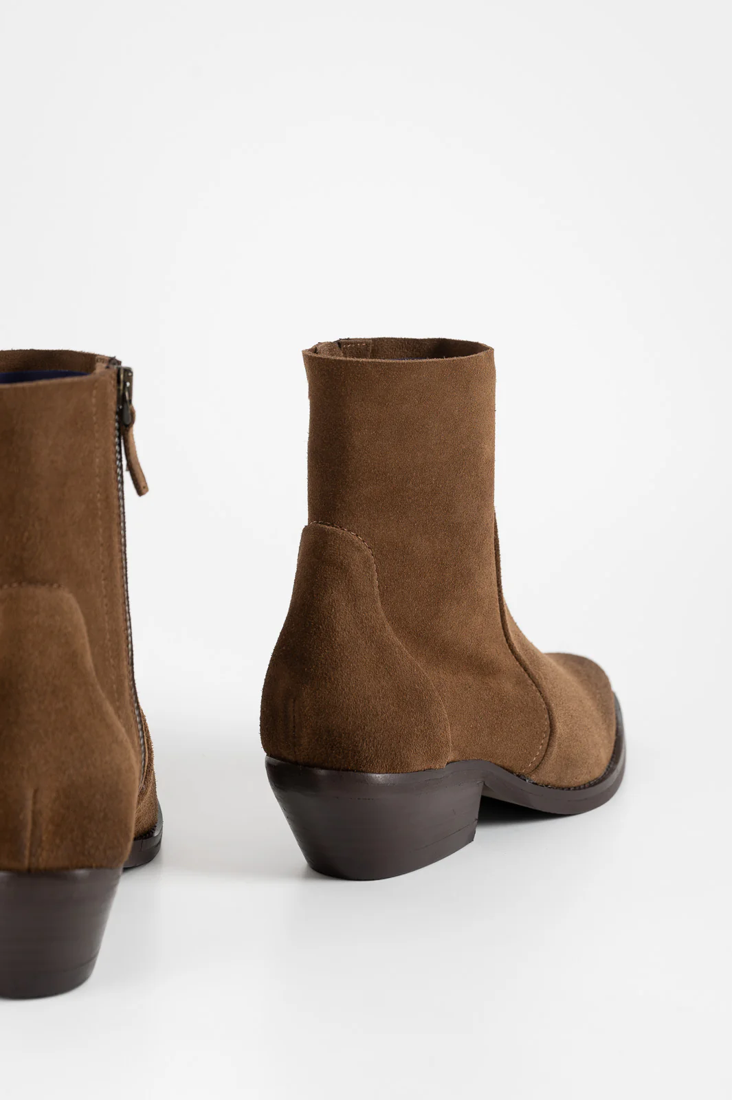 Cuban Boot Sierra | Tobacco Brown Suede - Image 6