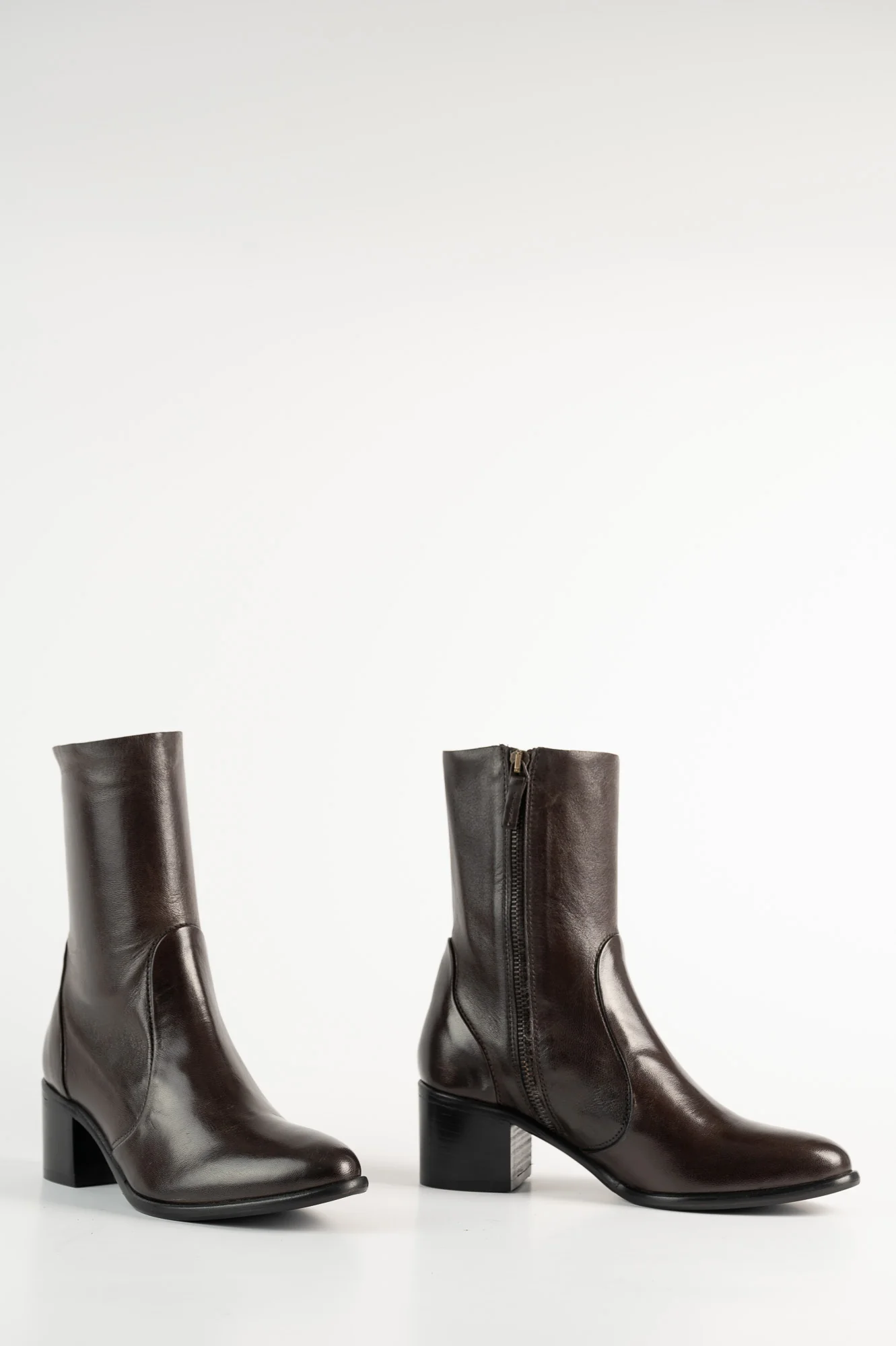 Signature Boot Viona 6cm | Brown Calf Leather - Image 5