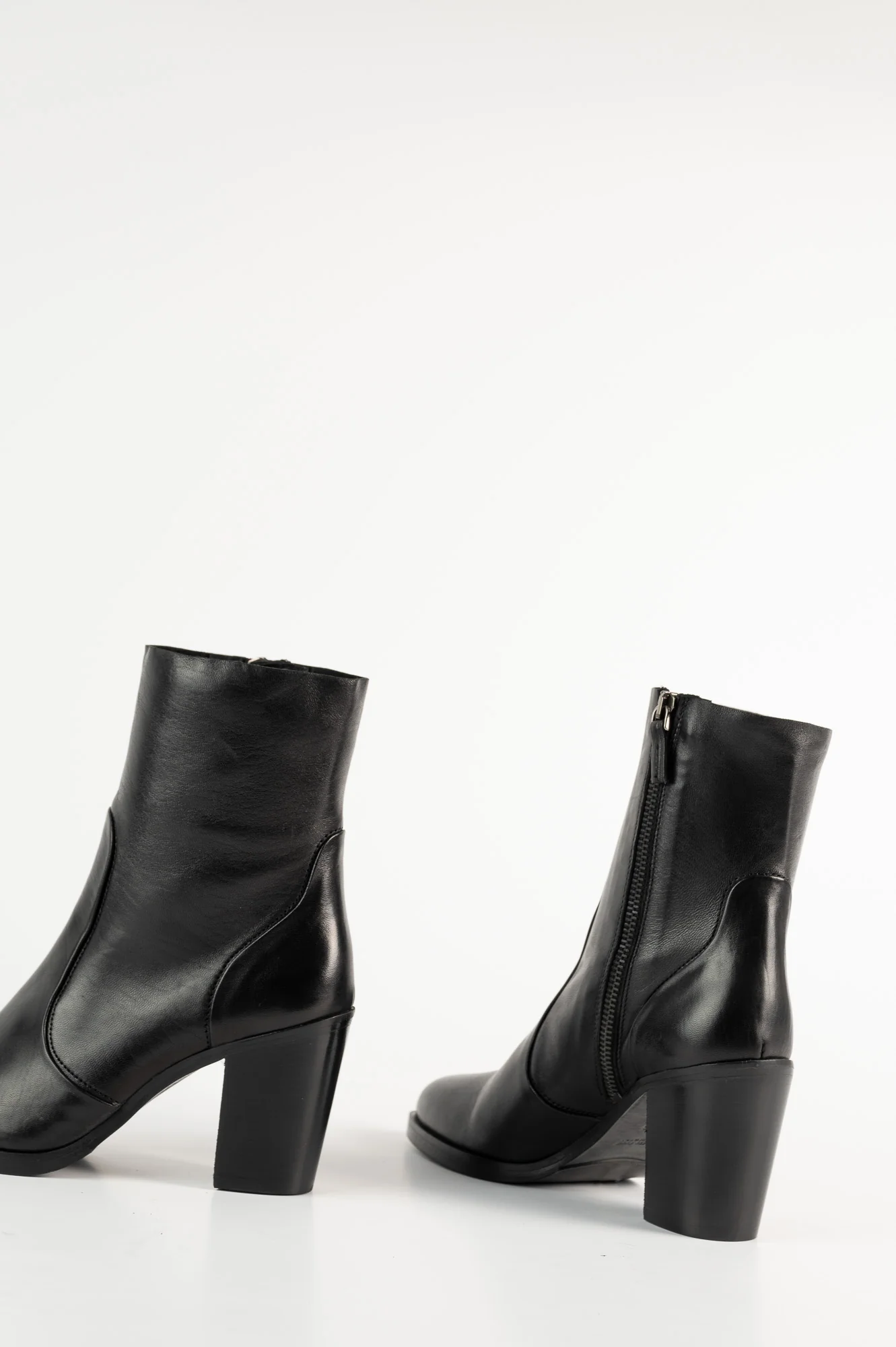 Signature Boot Viona 8cm | Black Calf Leather - Image 3
