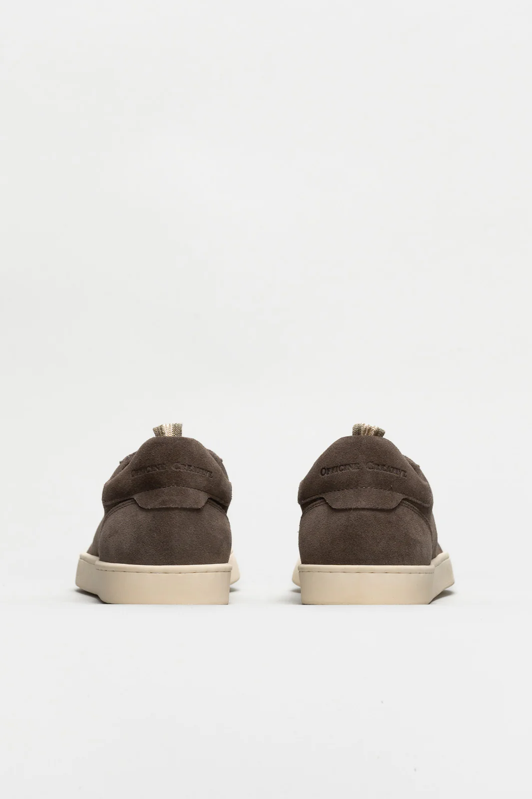 Men's Low-Top Sneaker Karma | Taupe Suede - Image 4