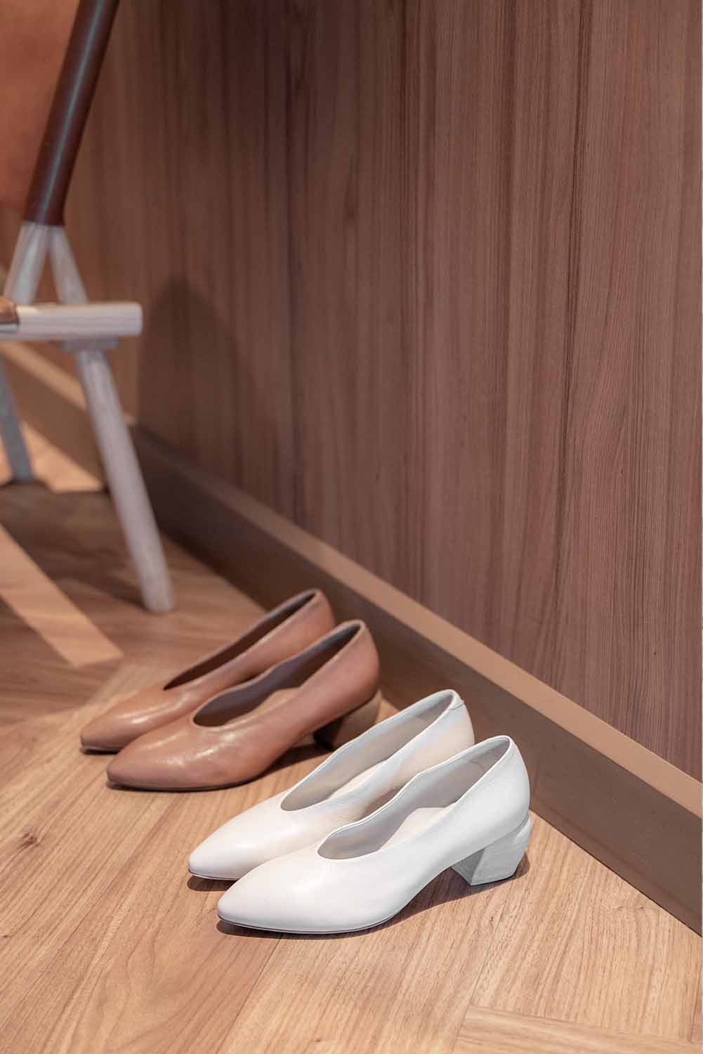 Pump Sally | Brown Buffalo Leather - Image 4