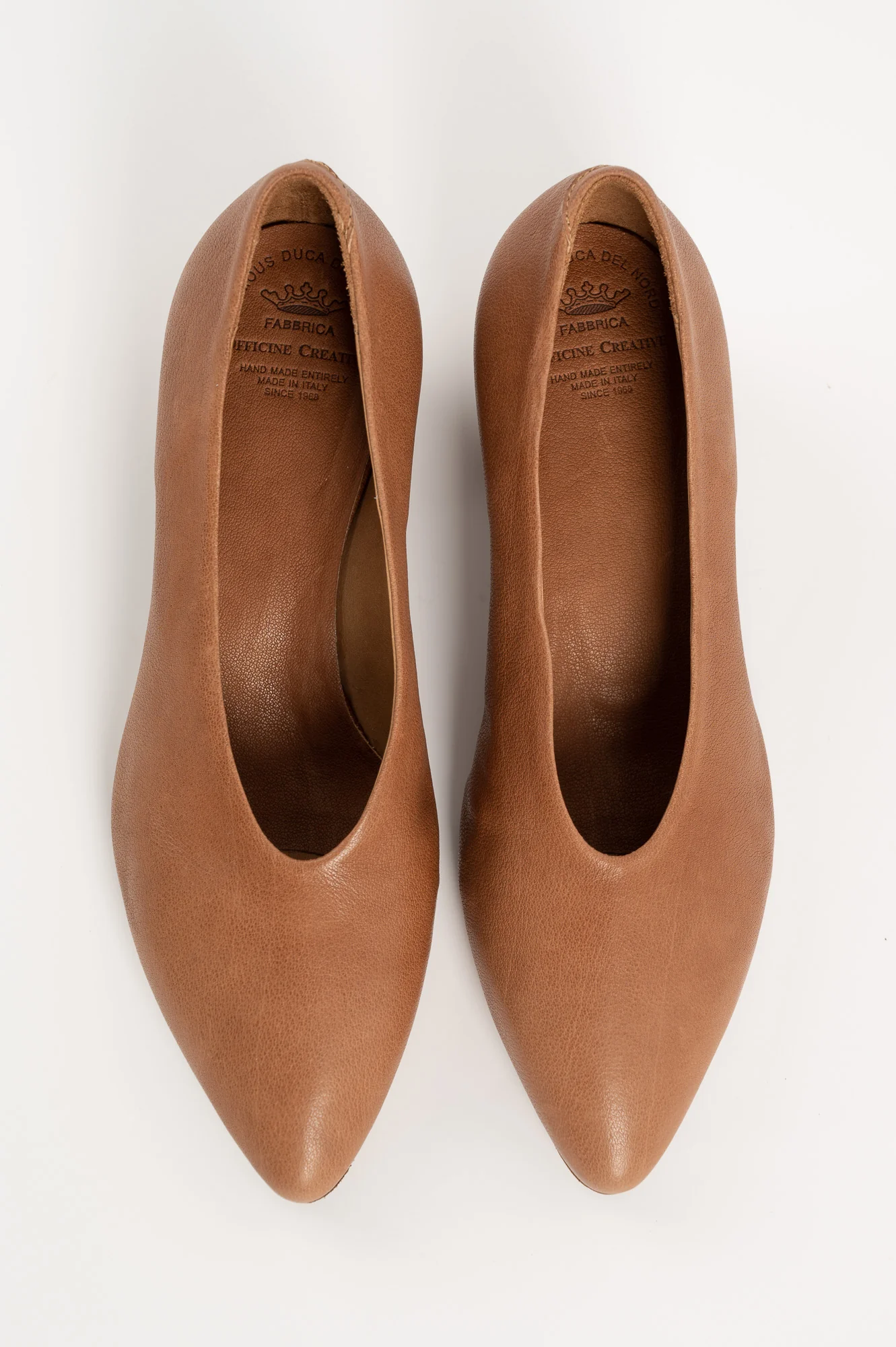 Pump Sally | Brown Buffalo Leather - Image 5