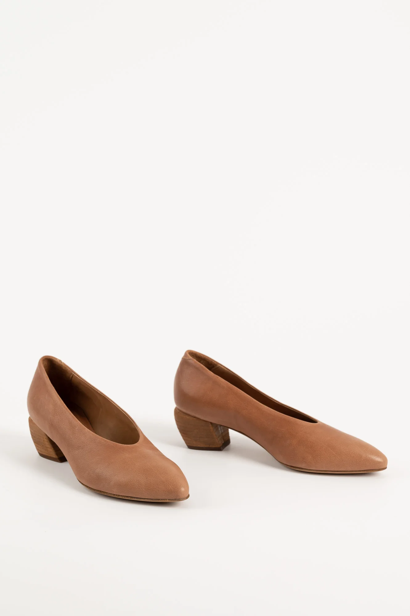 Pump Sally | Brown Buffalo Leather - Image 7