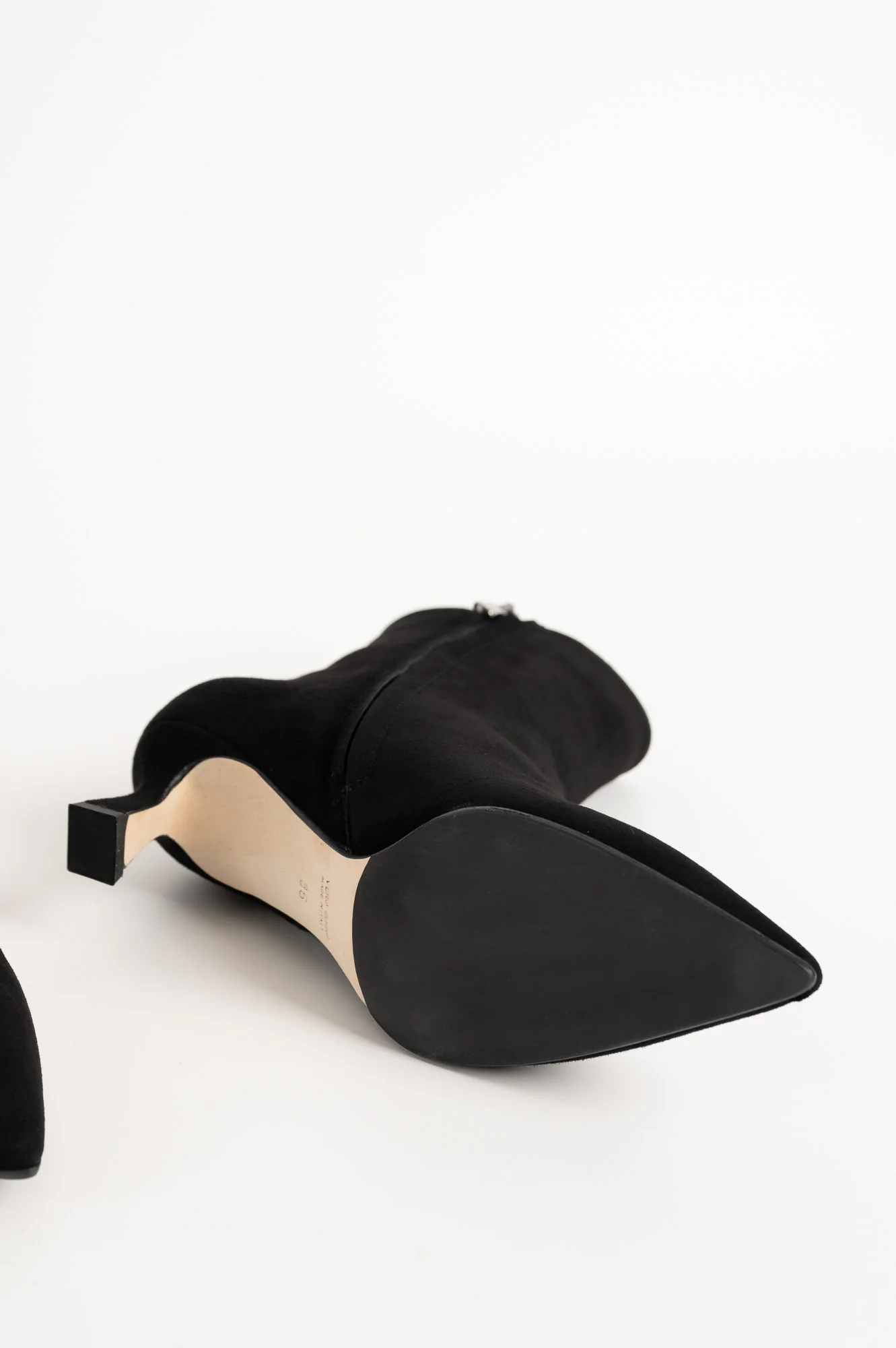 Ankle Boot Anastasia 5,5 cm | Deep Black Suede - Image 6