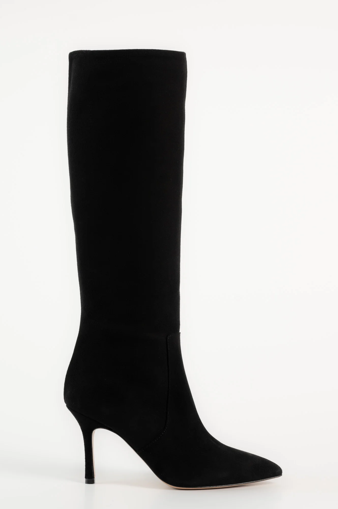 Stiletto High Boot Calina | Black Suede - Image 4