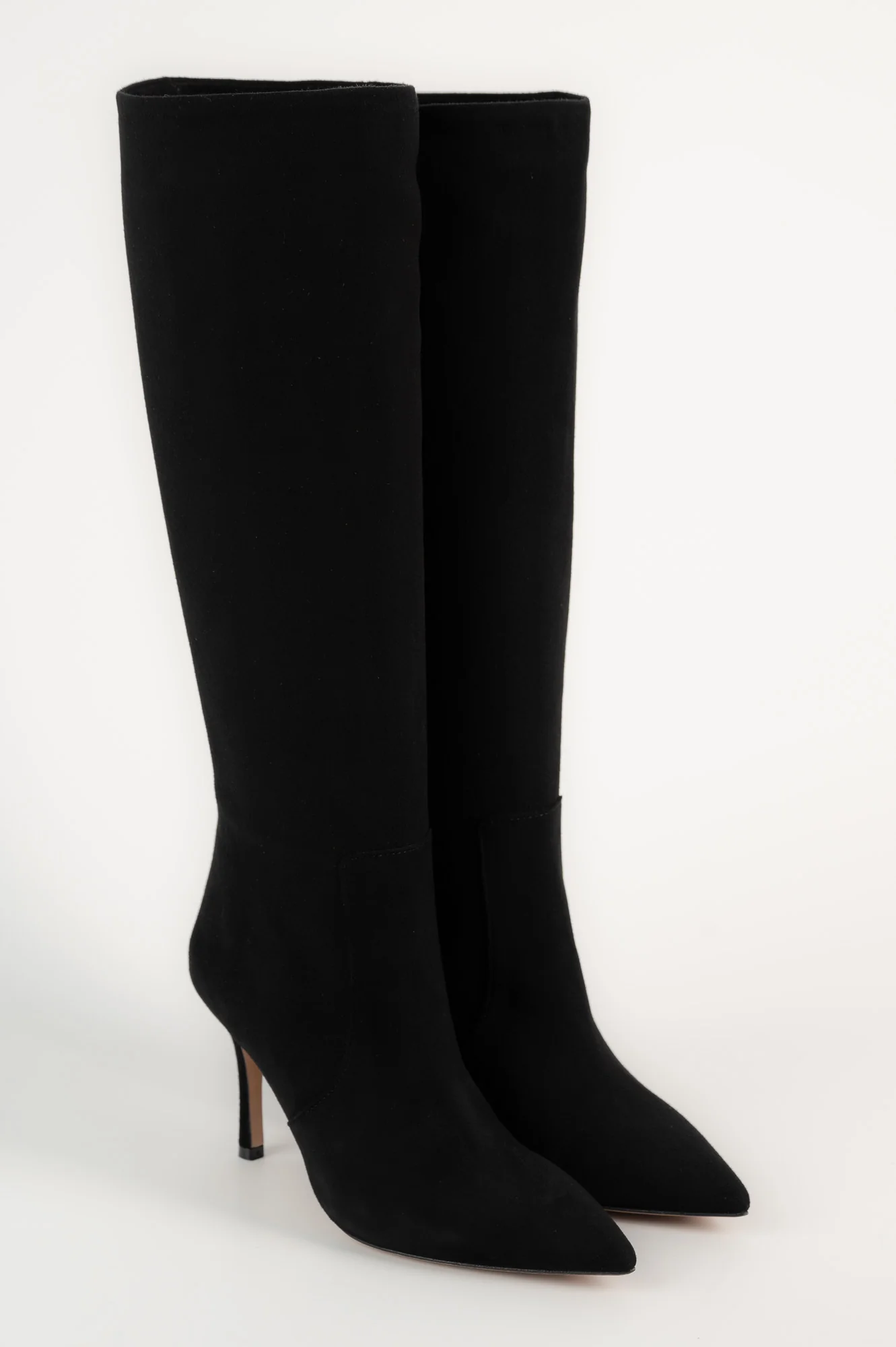 Stiletto High Boot Calina | Black Suede - Image 5