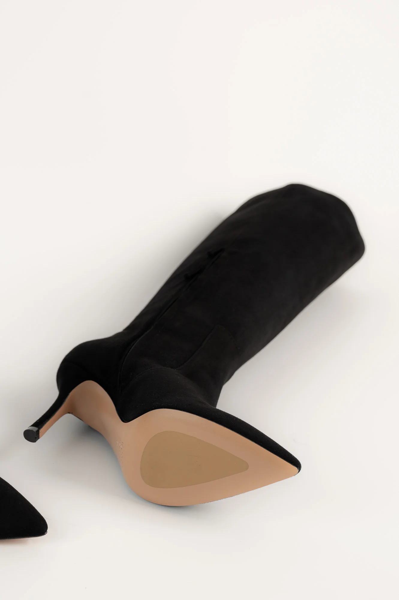 Stiletto High Boot Calina | Black Suede - Image 6