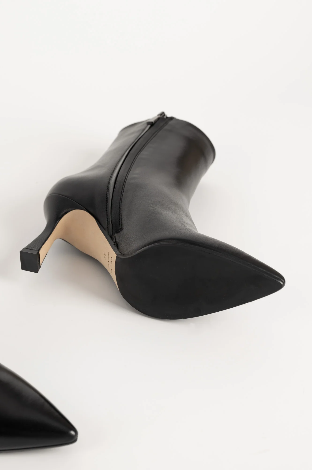 Ankle Boot Anastasia 8 cm | Black Nappa Leather - Image 8