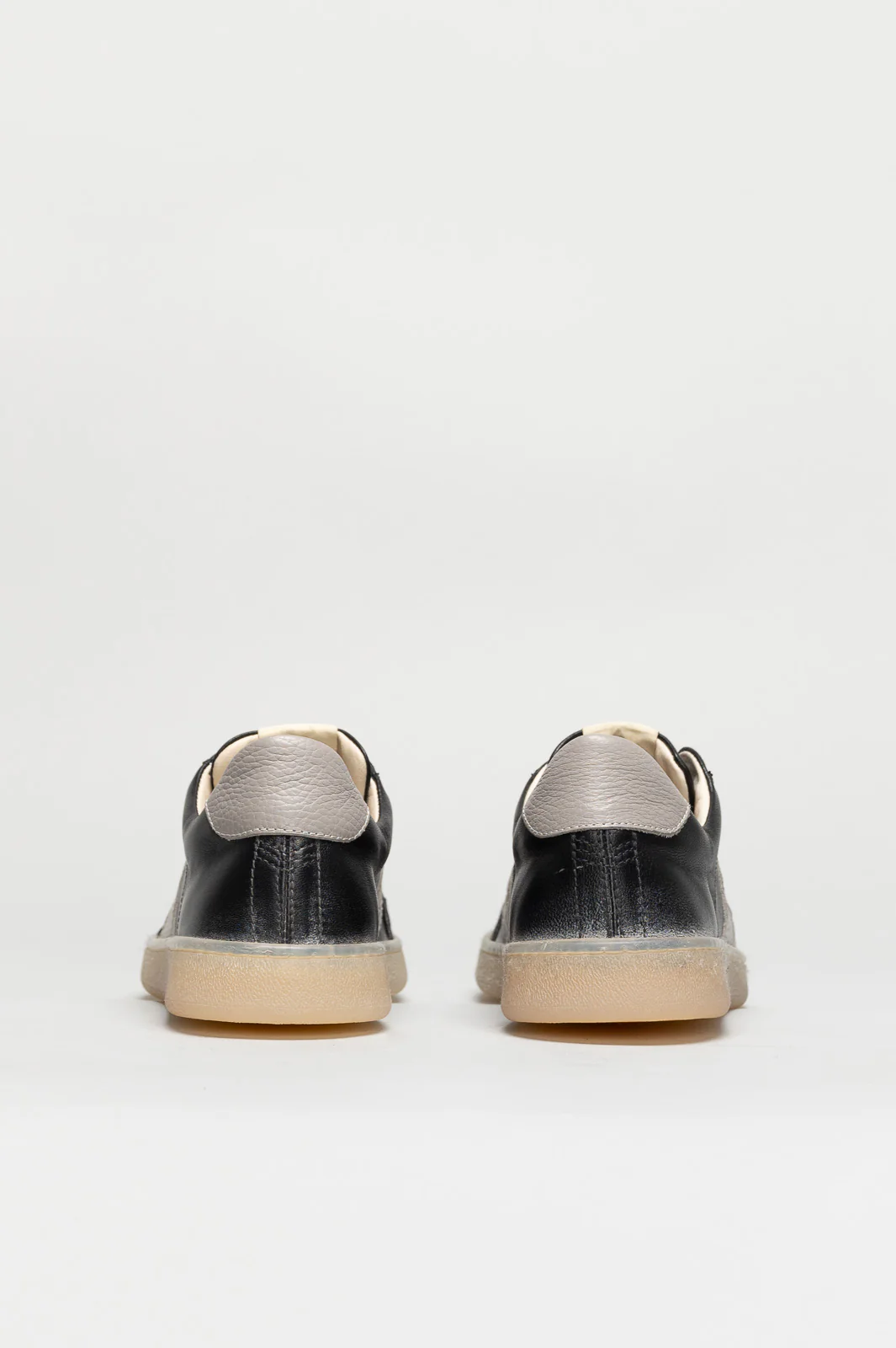 Men's Sneaker Vulcano | Dusty Black Calf Leather - Image 4