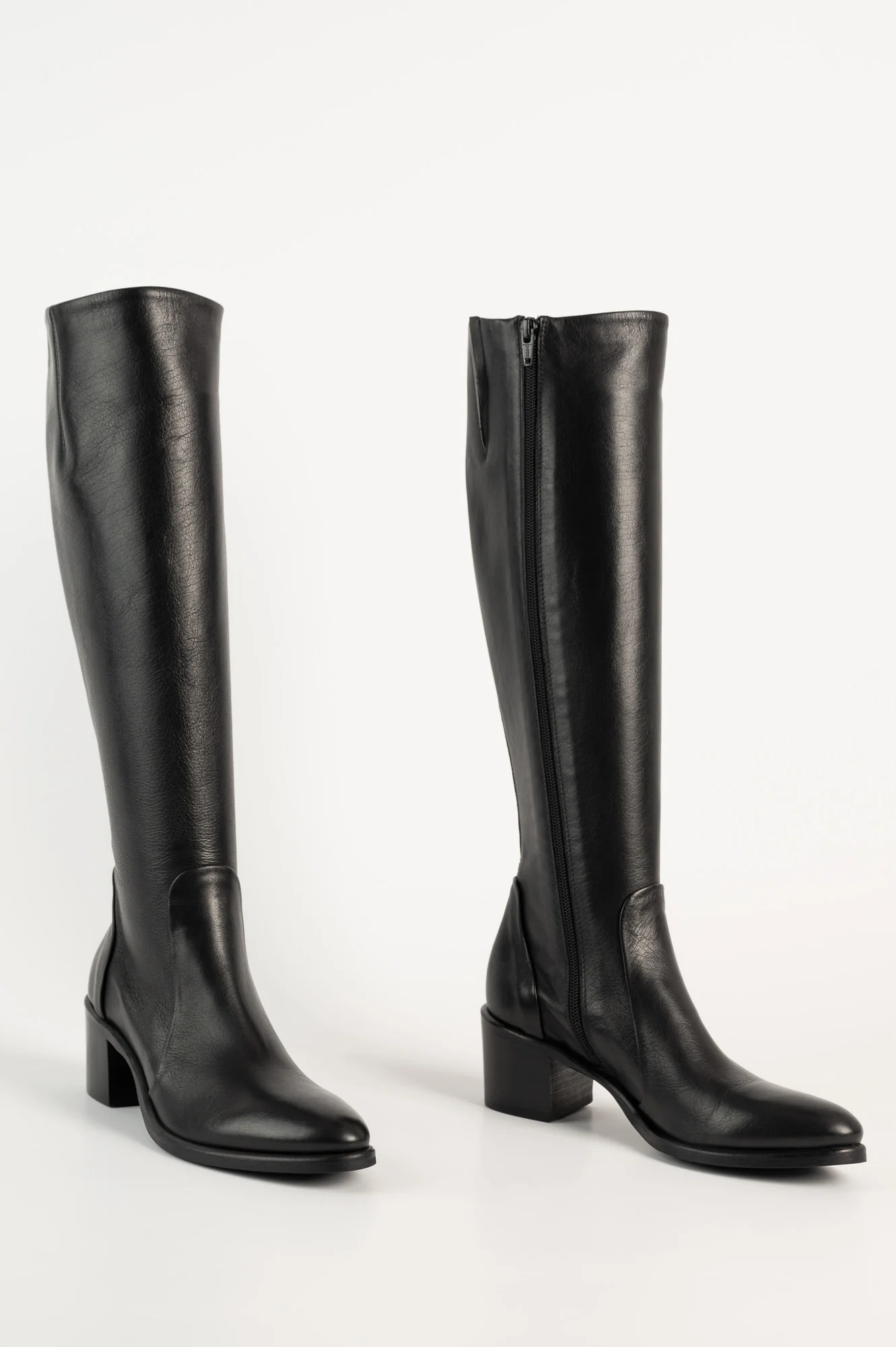 Signature High Boot 5,5cm | Black Calf Leather - Image 6